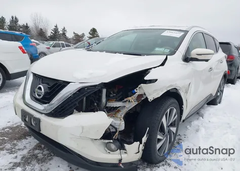 2016 Nissan Murano Platinum z USA, uszkodzony, nr VIN 5N1AZ2MH0GN108469